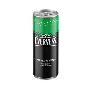Evervess Soda Water Can 250Ml