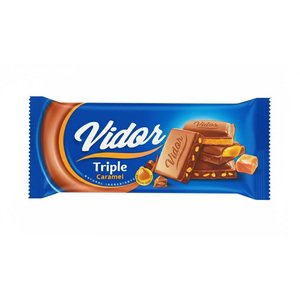 Vidor Triple Caramel Chocolate 80G