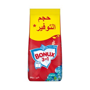 Bonux Powder Detergent Fol 9Kg