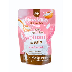 Joji Gluta Milky Spa Bubble Soap 100G