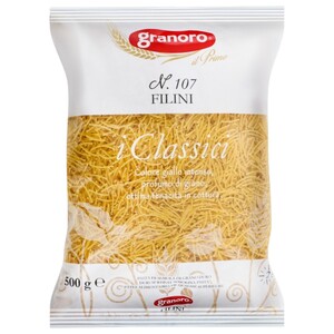 Granoro Filini Fine Vermicelli Pasta N. 107 500G
