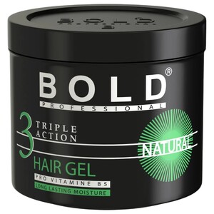 Bold Hair Gel Natural Green 250Ml