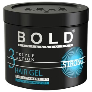 Bold Hair Gel Strong Blue 250Ml