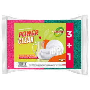 Cleando Sponge Scourer Jumbo X-Large 3+1 Free