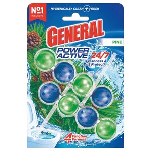 Der General Power Active Toilet Blocks Pine 100G