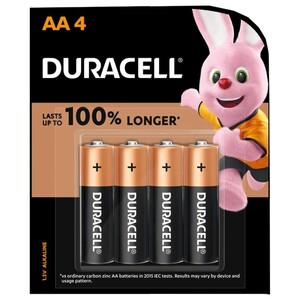 Duracell Batteries Aa 4Bl 3+1 Free