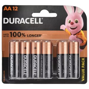 Duracell Batteries Aa 12Bl Value Pack 8+4 Free