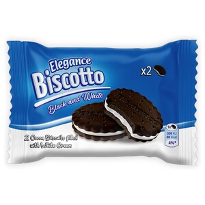 Elegance Biscotto Black & White 34G