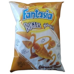 Fantasia Bugles Corn Snacks Caramel 105G