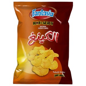 Fantasia Potato Chips Hot & Spicy King 160G
