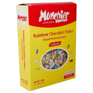 Munchies Rainbow Chocolate Flakes 100G