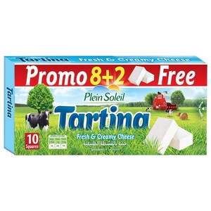Plein Soleil Tartina Cream Cheese 8 + 2 Free 166G