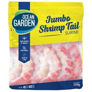 Ocean Garden Frozen Jumbo Shrimps Tail Surimi 250G
