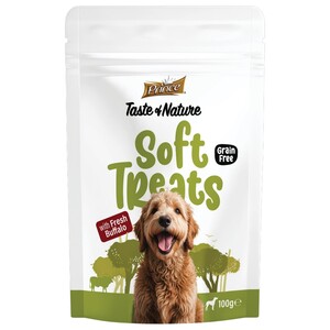 Prince Dog Soft Treats With Fresh Buffalo 100G