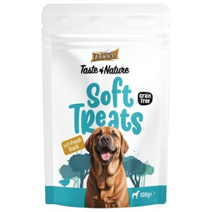 Prince Dog Soft Treats With Fresh Duck 100G