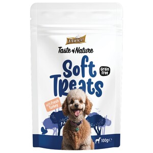 Prince Dog Soft Treats With Fresh Turkey 100G