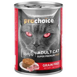 Prochoice Adult Cat Food Lamb Pate 400G
