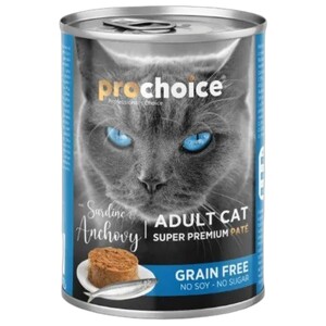 Prochoice Adult Cat Food Sardines & Anchovy 400G