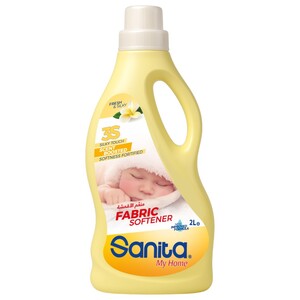 Sanita Fabric Softener Fresh & Silky Yellow 2L