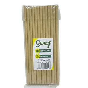 Sunny Plus 6Mm Straw Craft 25Pcs