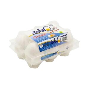 Dana White Eggs Large 6 Pcs