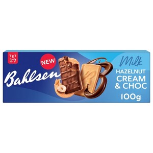 Bahlsen Biscuit Hazelnut Cream & Chocolate Milk 100G
