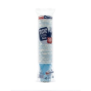 Best Choice Paper Cups 9 Oz 50Pcs