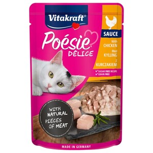 Vitakraft Poésie Délice Cat Food Chicken 85G
