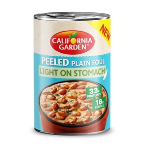 California Garden Peeled Plain Foul, 450 Gr