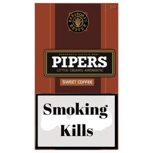 Pipers Cigar Sweet Coffee 20 Pieces