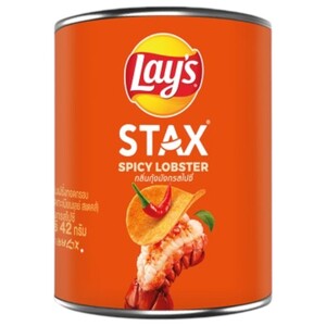 Lay's Stax Potato Chips Spicy Lobster 42G
