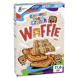 General Mills Cinnamon Toast Crunch Breakfast Cereals Waffle 328G