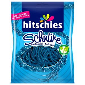 Hitschies Schnure Fruit Gum Blue 125G
