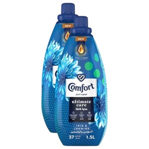 Comfort Fabric Softener Essence Iris & Jasmine 1.5L X2
