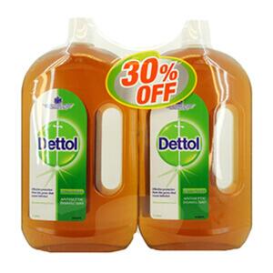 Dettol Liquid Brown 1L*2 -30%Off