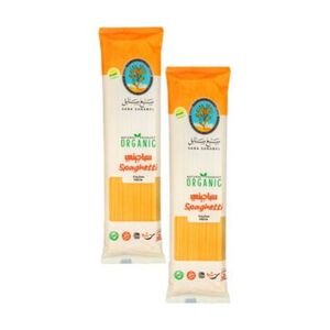 Saba Sanabel Organic Spaghetti 400 Gr Pack Of 2