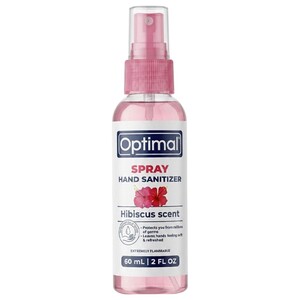 Optimal Hand Sanitizer Spray Hibiscus Scent 60Ml