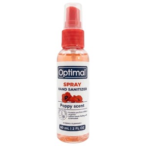 Optimal Hand Sanitizer Spray Poppy Scent 60Ml
