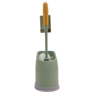 Bamboo Toilet Brush With Holder