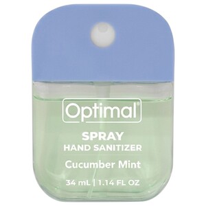 Optimal Hand Sanitizer Square Spray Cucumber Mint 34Ml