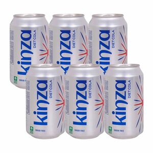 Kinza Sugar Free Diet Cola 360 Ml X6