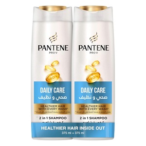 Pantene Shampoo Daily Care 2X375ml