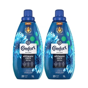 Comfort Concentrated Fabric Softener Iris & Jasmine, 2X1 Liter