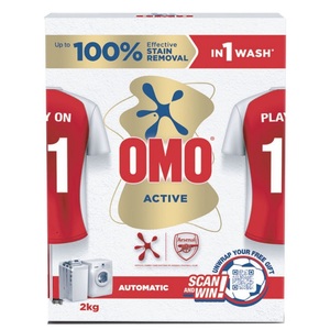 Omo Active Ls Detergent Powder 2Kg