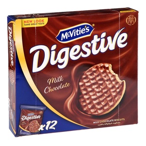 Mcvities Dig Dark Choco Portion 12X33.3Gm