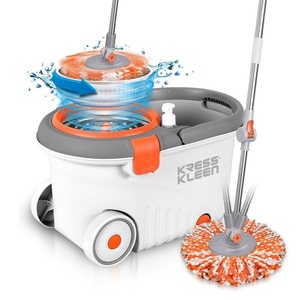 Kress Kleen Spin Mop Bucket Set