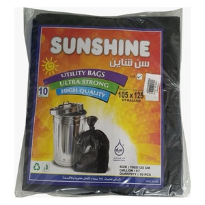Sunshine Garbage Bag(10+10)105X125 Hd 2S