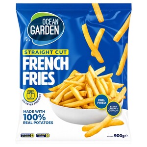 Ocean Garden Frozen Straight Cut French Fries 900G