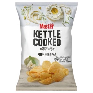 Master Kettle Cooked Potato Chips Labneh & Herbs 270G