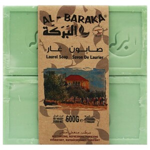 Al Baraka Soap Bar Laurel 4 Pieces 600G